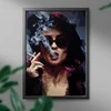 Mergina su cigarete 40*50 cm