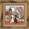 Riolis Miestas ir katės 13x13 cm