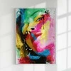 Moteris dažuose 40*50 cm