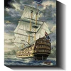 Piratų laivas 40×50 cm (kvadratiniai deimantukai)