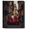Raudonas automobilis 40*50 cm