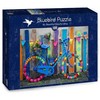 Dėlionė Bluebird Puzzle Spalvingas dviratis 1000 vnt.
