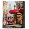 Susitikimas kavinėje 40*50 cm
