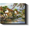 Vasaros dienos ramybė 40×50 cm (kvadratiniai deimantukai)