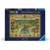 Ravensburger Dėlionė 1500 vnt. - Hogvartso žemėlapis