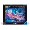 Ravensburger Dėlionė 500 vnt. - Vilkai šiaurės pašvaistėje