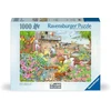 Ravensburger Dėlionė 1000 vnt. - Paplūdimio sodo kavinė