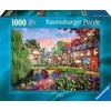 Ravensburger dėlionė „Vakaras Kotsvoldo kaimelyje“, 1000 det.
