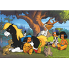 Ravensburger Dėlionė 2x24 vnt. - Yakari ir jo draugai