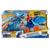 Mattel - Hot Wheels City 2 In 1 Ultimate T-Rex Transporter