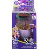 Žaislas - Polly Pocket Double Play Skating Compact (Mattel, žaidimų rinkinys, transformuojasi, daugiaspalvis)