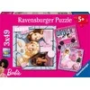 Ravensburger Dėlionė 3x49 vnt. - Barbė