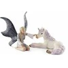 Kolekcionuojama figūrėlė - Schleich Lindariel su vienaragiu kumeliuku (fėja, detalus dizainas)