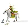 Kolekcinė figūrėlė - Schleich Marween In Festive Clothes with Raccoon