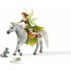 Kolekcinė figūrėlė - Schleich Marween In Festive Clothes with Raccoon