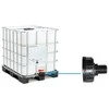 Pajungimas 60mm prie IBC konteinerio x 3/4 išorinis sriegis