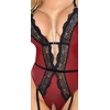 Abierta Fina Body red/juodas L
