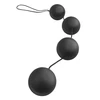 Pipedream AFC Deluxe Vibro Balls juodi