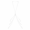 Bijoux Indiscrets - Magnifique 8 Body Chain Sidabrinis