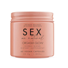 Bijoux Indiscrets Orgasm Glow Natural Supplement - Herbal Extracts, 60 Capsules