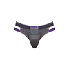 Male Power Heather Haze Cutout Bikini L - Sporty Comfort Waistband