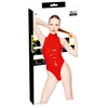 Black Level Body Vinilinis kūno užtrauktukas raudonas S