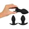 Black Velvets BV Vibrating Butt kištukai per 3 s