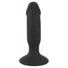 Black Velvets Juodas Velvets Plug/vibr-5934430000 BV Rechargeable Plug-Wibrator