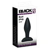 Black Velvets Juodas Velvets Small Plug