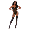 Forplay Fantasy Lingerie Feline Feisty Cheetah Mesh Teddy L Size Adjustable