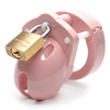 Rožinė CB-X - Mini Me Chastity Cock Cage Rožinė