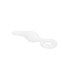Chrystalino By Shots Shots Gripper Glass Wand with Ergonomic Ring Handle, Clear, Borosilicate