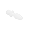 Chrystalino By Shots Glas Rocker Borosilicate Glass Intimate Plug - Ergonomic Shape, Clear