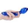 Chrystalino By Shots Shots Superior Glass Series - Borosilicate Intimate Wand, Clear, 19 cm