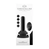 Chrystalino By Shots Chrystalino Thumby Juodas Glass Model with 10-Speed Vibration &amp; Suction Cup