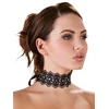Cottelli Accessoires Siuvinėti Choker + Kalnų krištolas