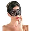Cottelli Accessoires juoda nėrinių akių kaukė