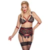 Cottelli Bondage Liemenėlės rinkinys Bondage 3XL