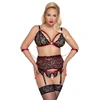 Cottelli Bondage Liemenėlės rinkinys Bondage 4XL