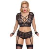 Cottelli Bondage Liemenėlės rinkinys Bondage 3XL