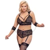 Cottelli Bondage Liemenėlės rinkinys Bondage 4XL