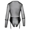 Cottelli Bondage Body juodas L