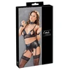 Cottelli Bondage Bra Suspender Set XL