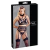 Cottelli Bondage Bra Suspender Set XL