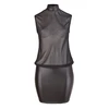 Cottelli Curves Dress transparent juodas XL