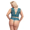 Cottelli Curves Liemenėlės rinkinys mėlynos spalvos 2XL