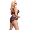 Cottelli Curves Bra Set violetinė XL