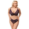 Cottelli Curves Bra Set violetinė 3XL