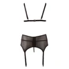 Cottelli Curves Bra Suspender Set 3XL