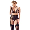 Cottelli Curves Bra Suspender Set 2XL